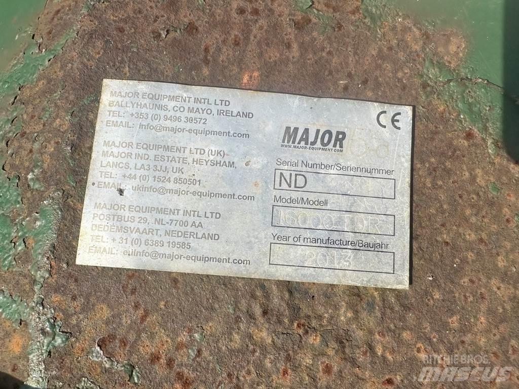 Major TDR 16000 Niittokoneet