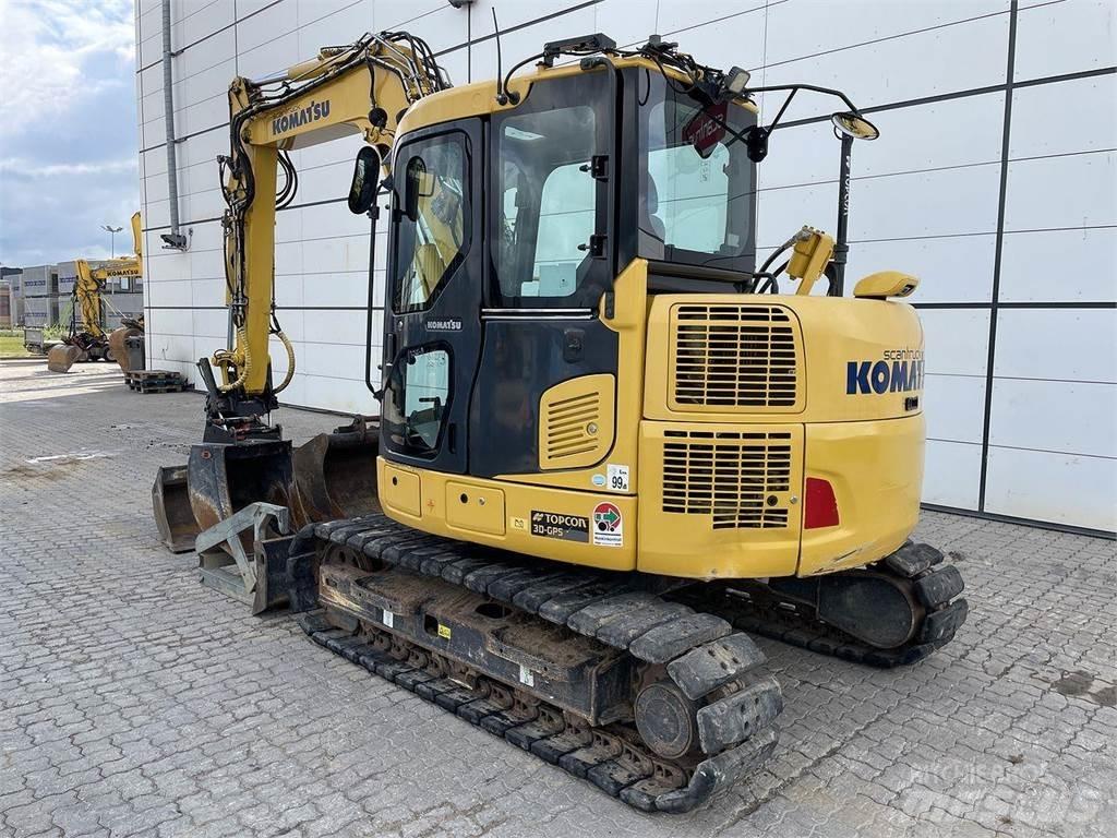 Komatsu PC88MR-10 Pyöräkaivukoneet