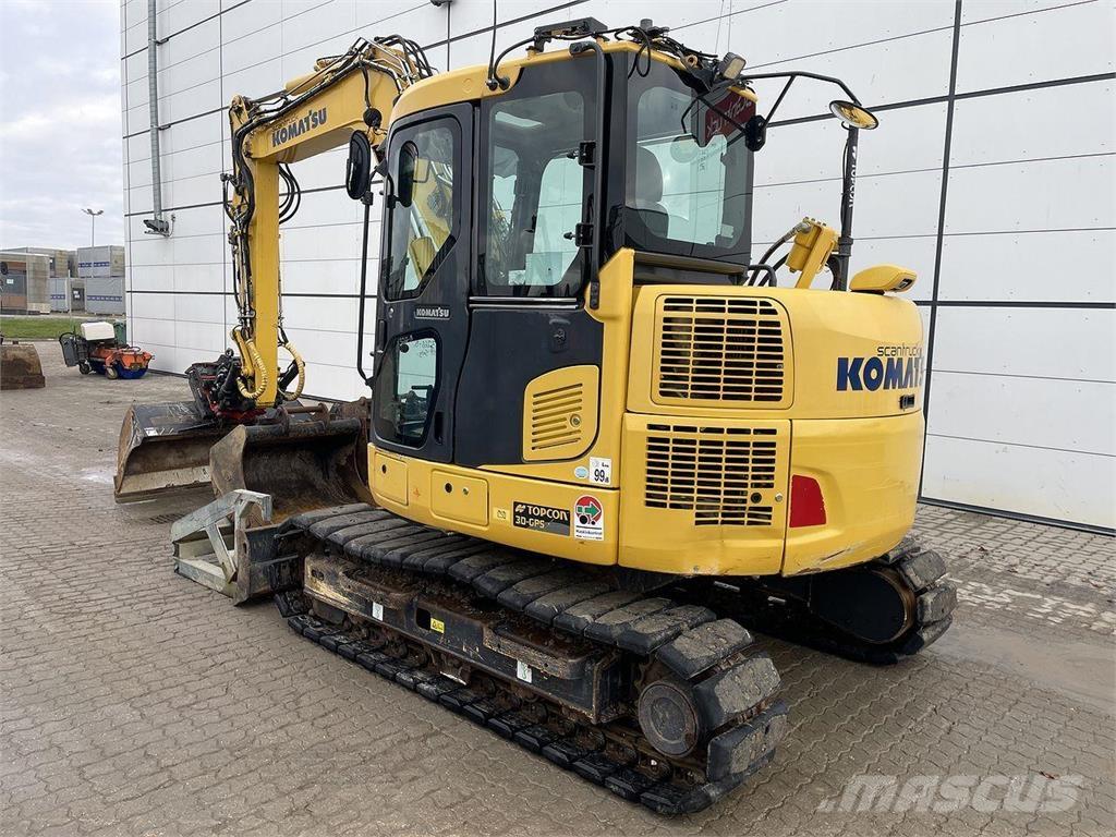 Komatsu PC88MR-10 Pyöräkaivukoneet
