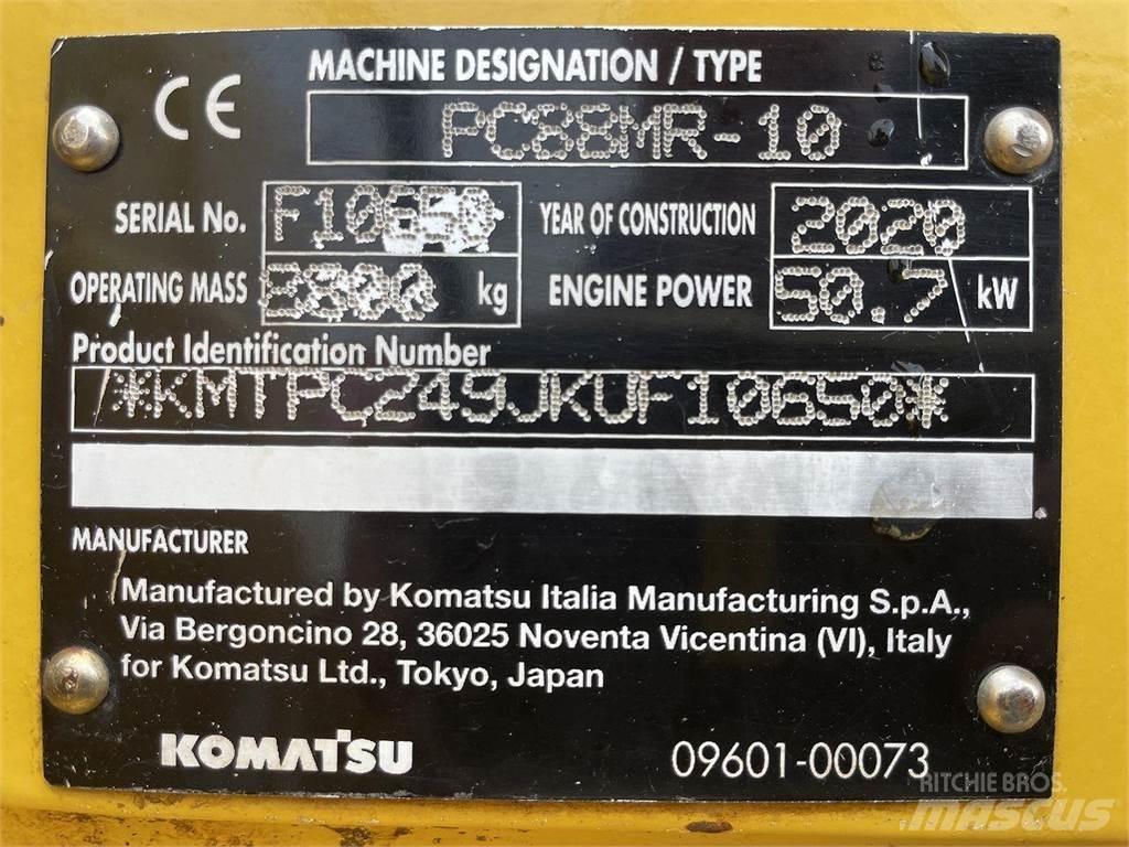 Komatsu PC88MR-10 Pyöräkaivukoneet