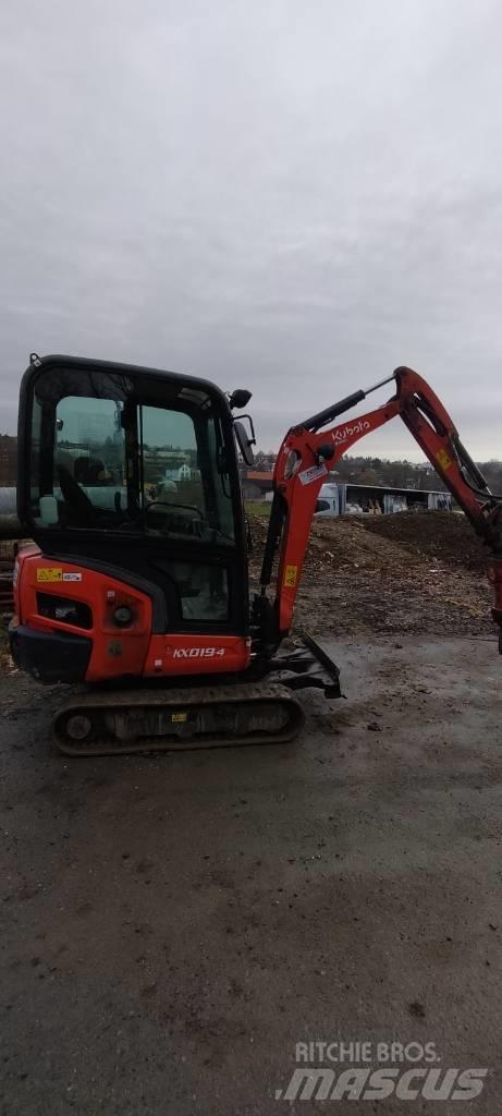 Kubota KX 019-4 Minikaivukoneet < 7t