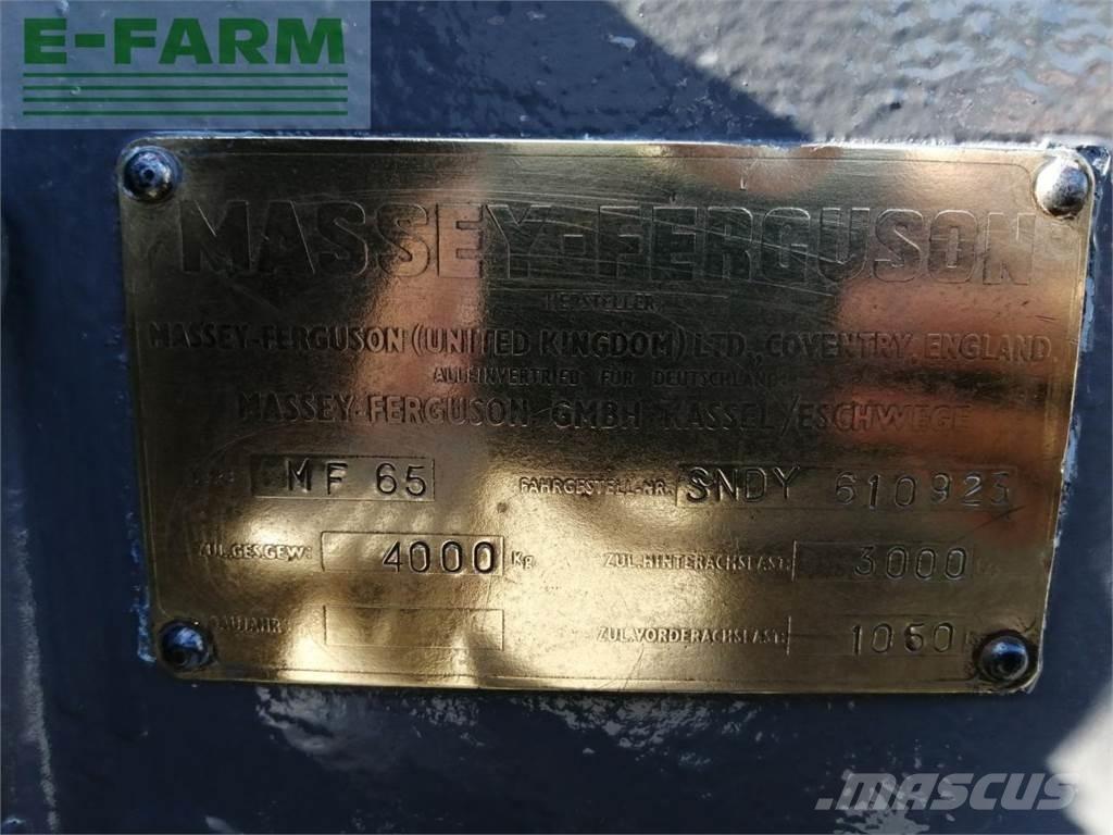 Massey Ferguson 65 Traktorit
