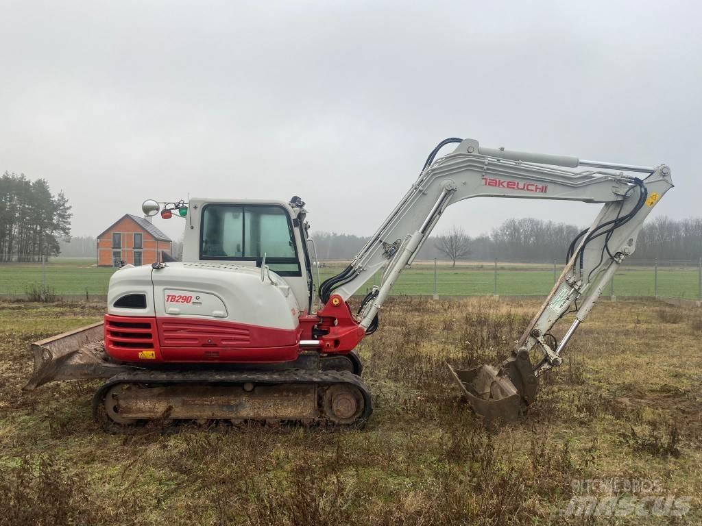 Takeuchi TB 290 Midikaivukoneet 7t - 12t