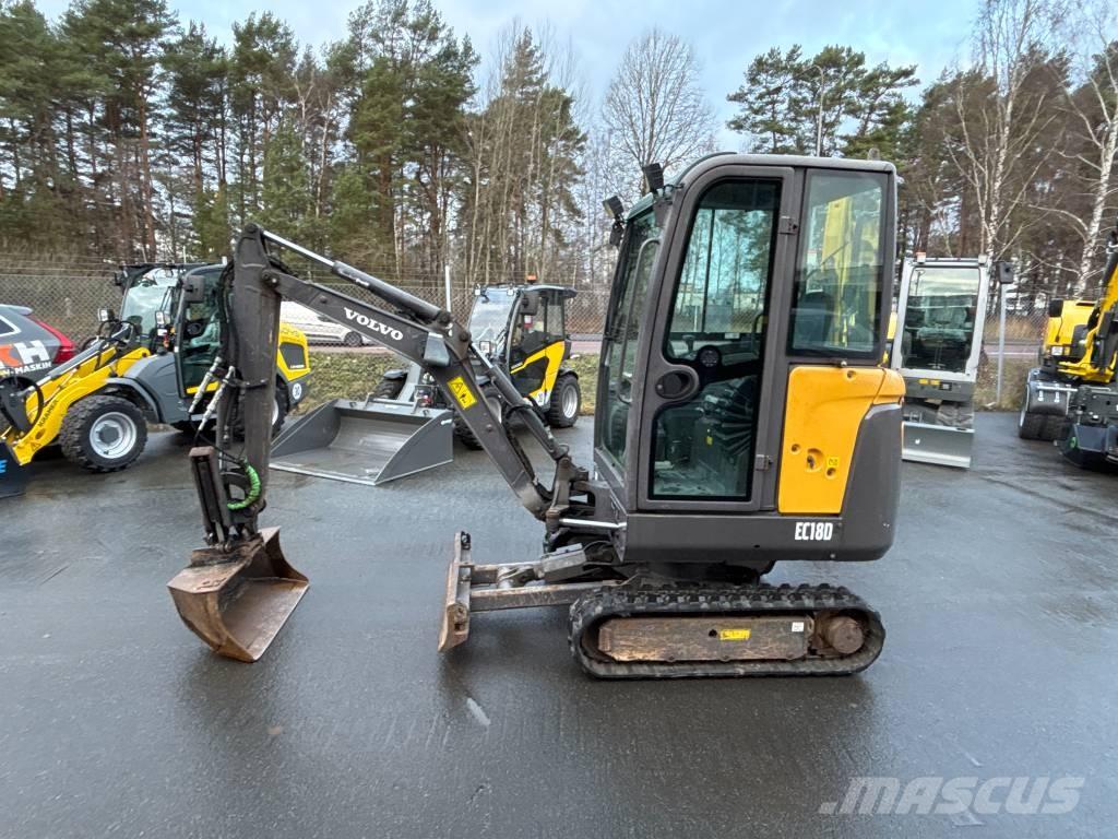 Volvo EC18 D Minikaivukoneet < 7t