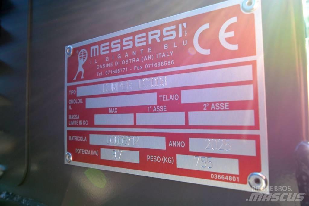 Messersi TC 100 d Minidumpperit