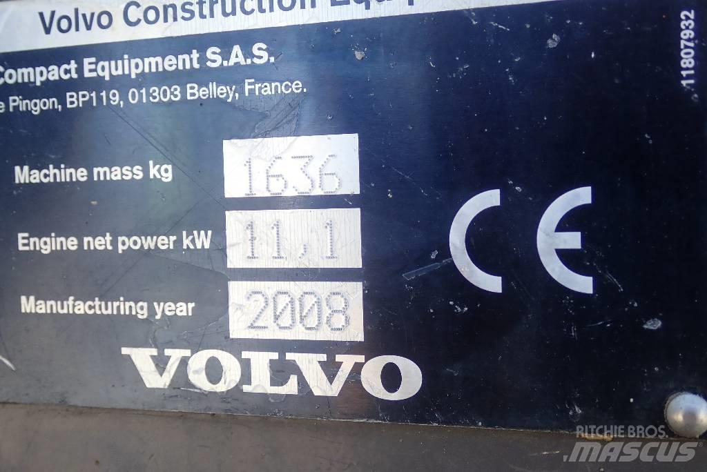 Volvo EC 15 B Minikaivukoneet < 7t