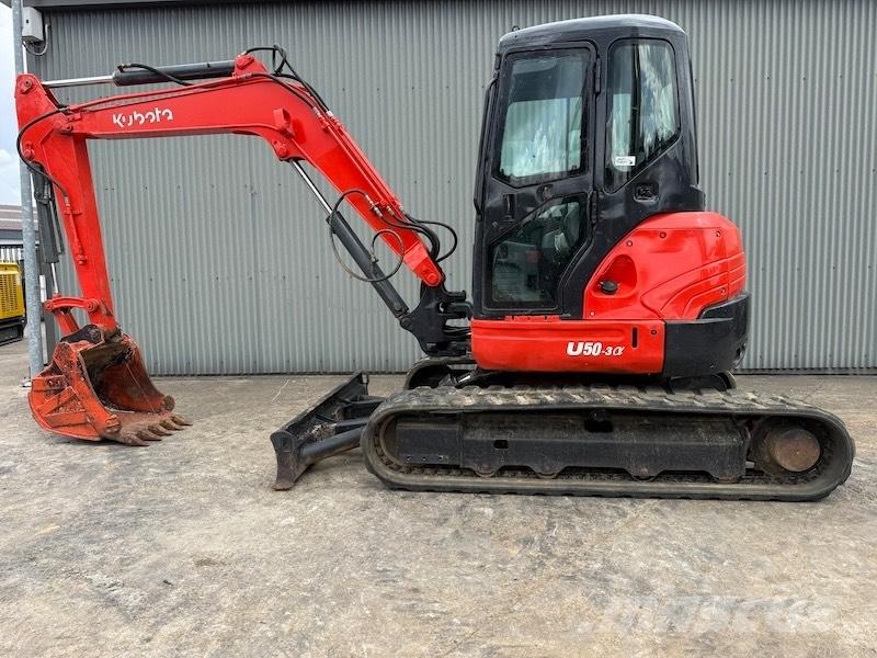 Kubota U50-3 Minikaivukoneet < 7t