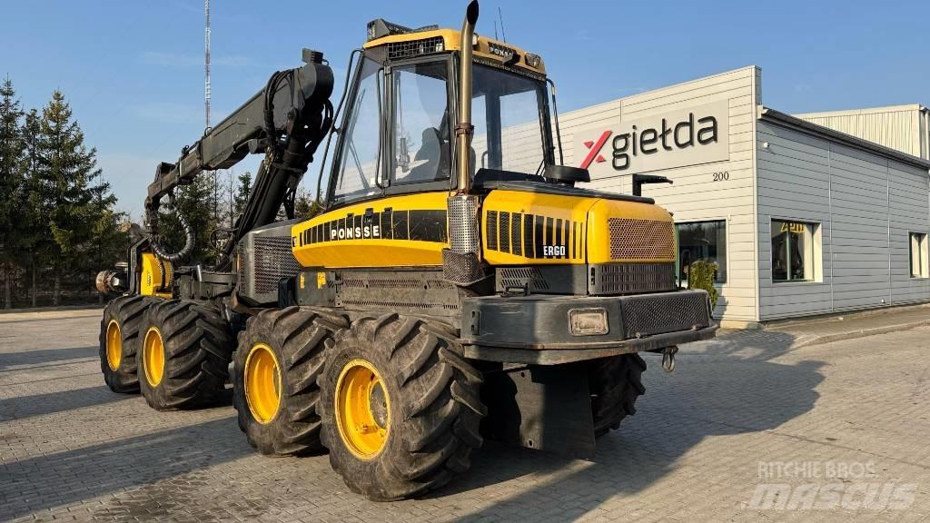 Ponsse Ergo 8W Harvesterit