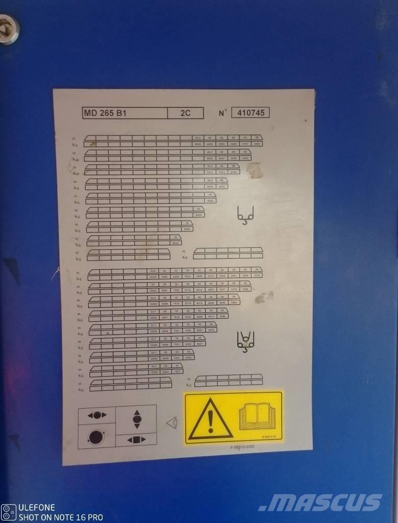 Potain MD265B1-J10 Torninosturit
