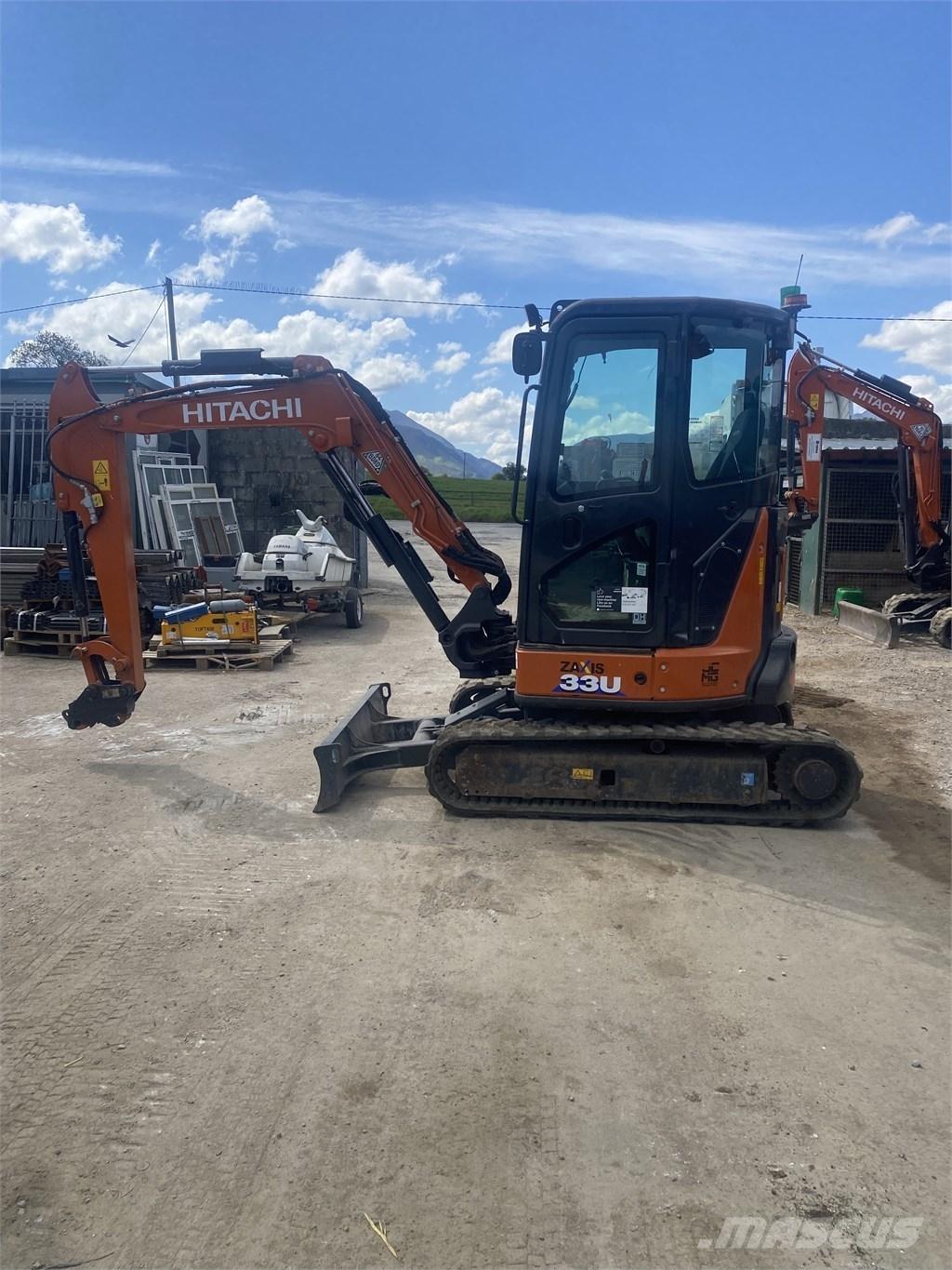 Hitachi Zaxis33U-6 Minikaivukoneet < 7t