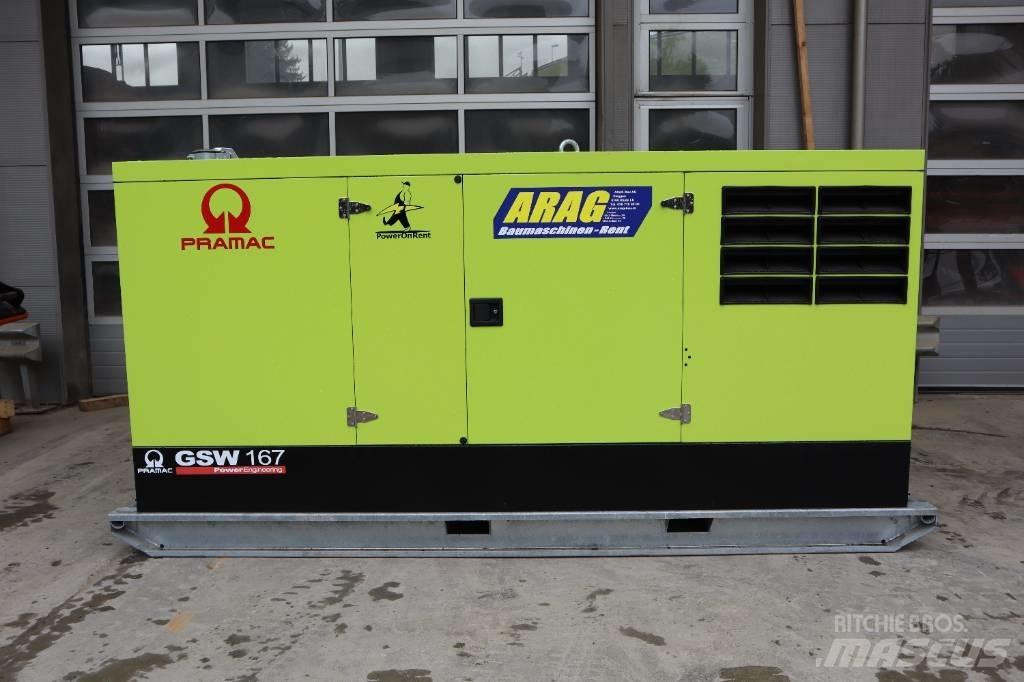 Pramac GSW167P Dieselgeneraattorit