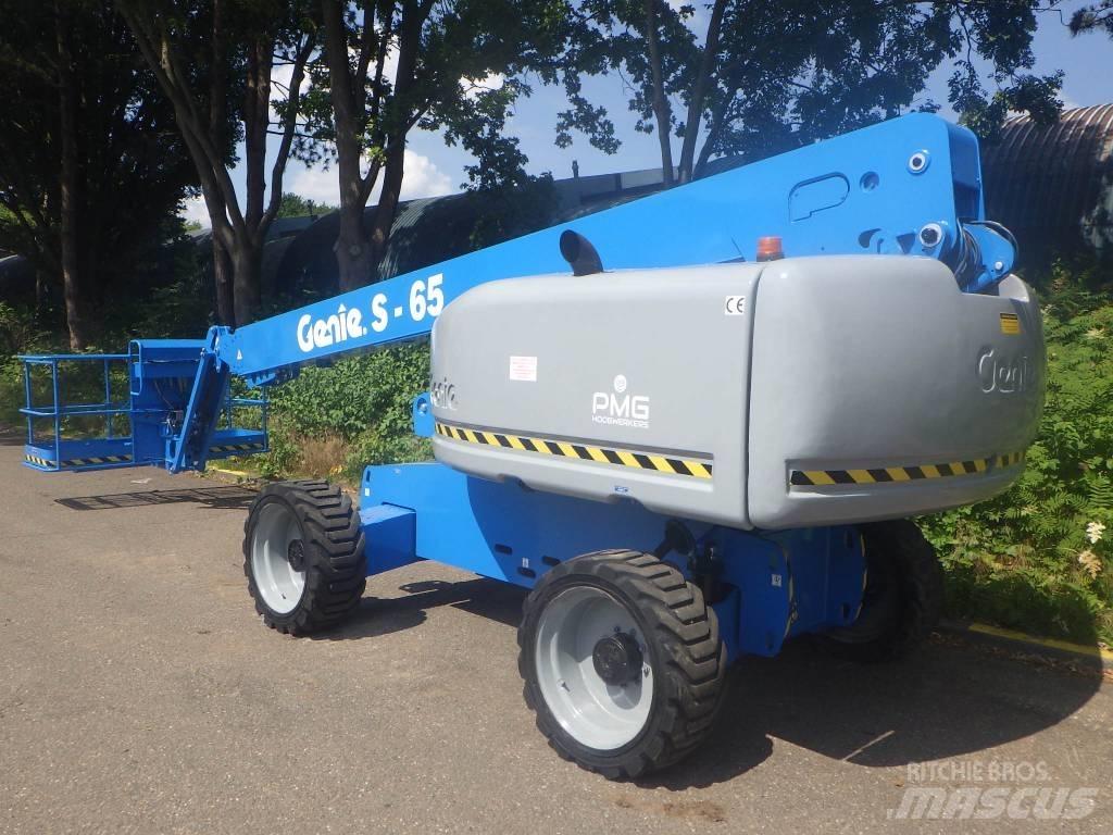 Genie S65 Teleskooppipuominostimet