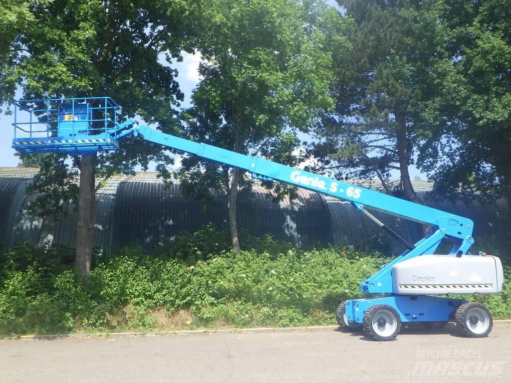 Genie S65 Teleskooppipuominostimet