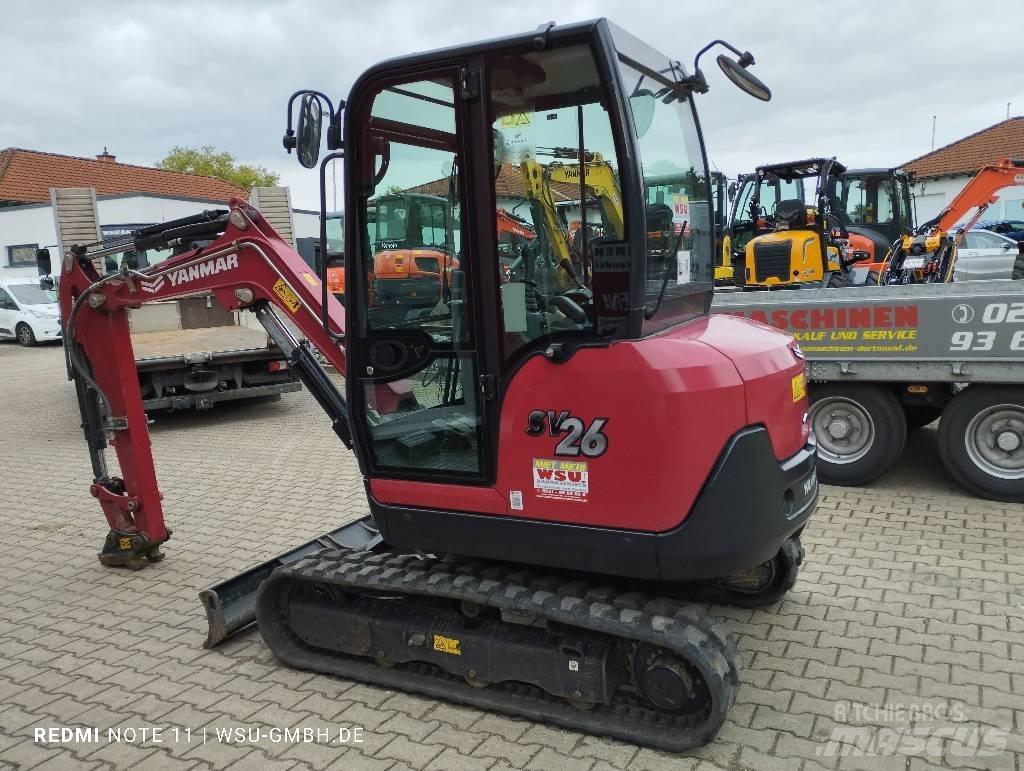 Yanmar SV 26 Minikaivukoneet < 7t