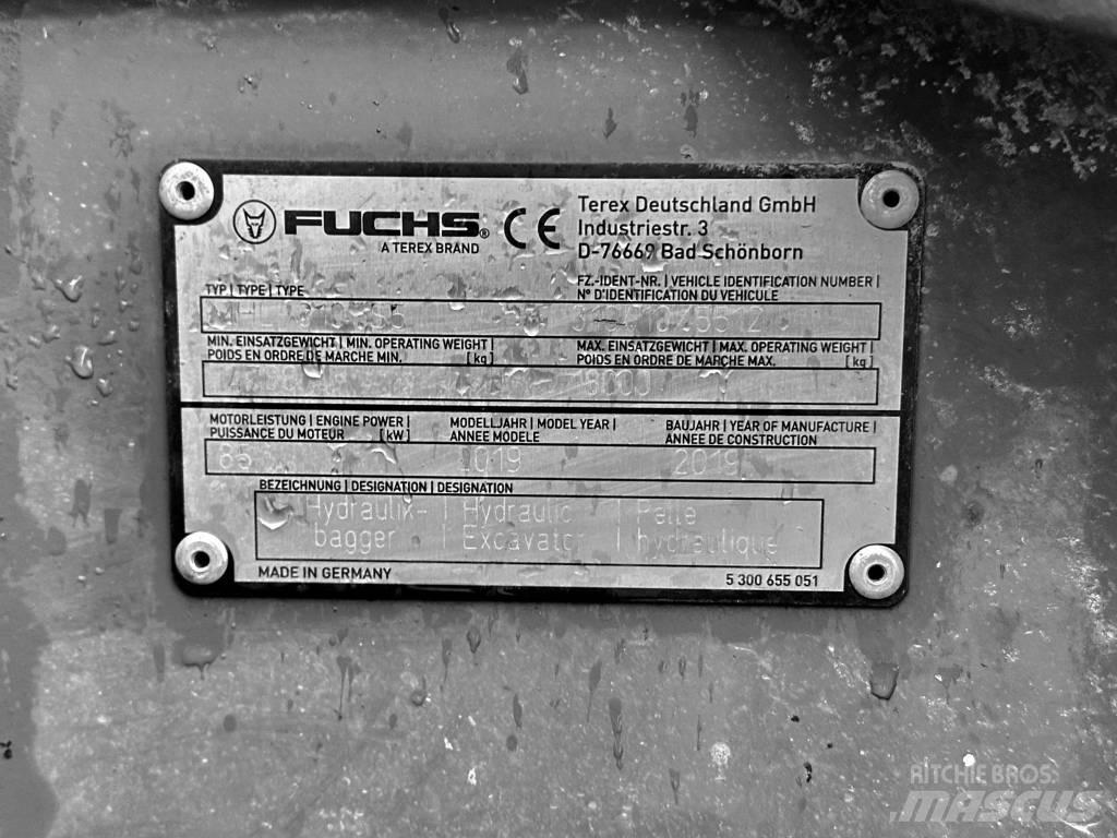 Terex Fuchs MHL 310 Jätteenlajittelukalustot