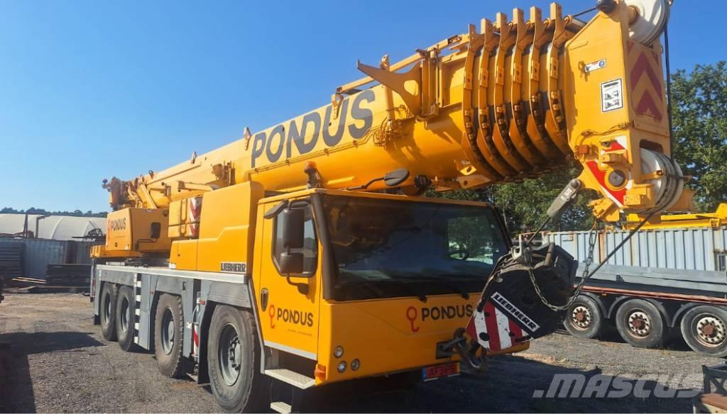 Liebherr LTM1120-4.1 Itsensä kokoavat nosturit