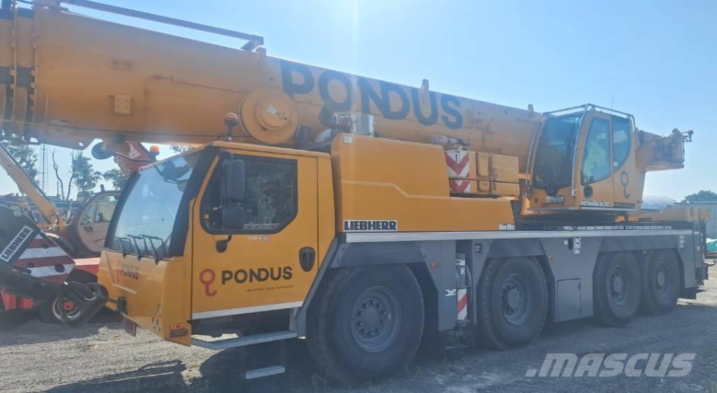 Liebherr LTM1120-4.1 Itsensä kokoavat nosturit