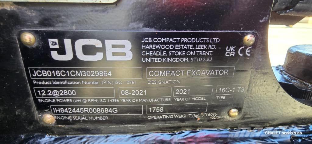 JCB 16 C-1 Minikaivukoneet < 7t