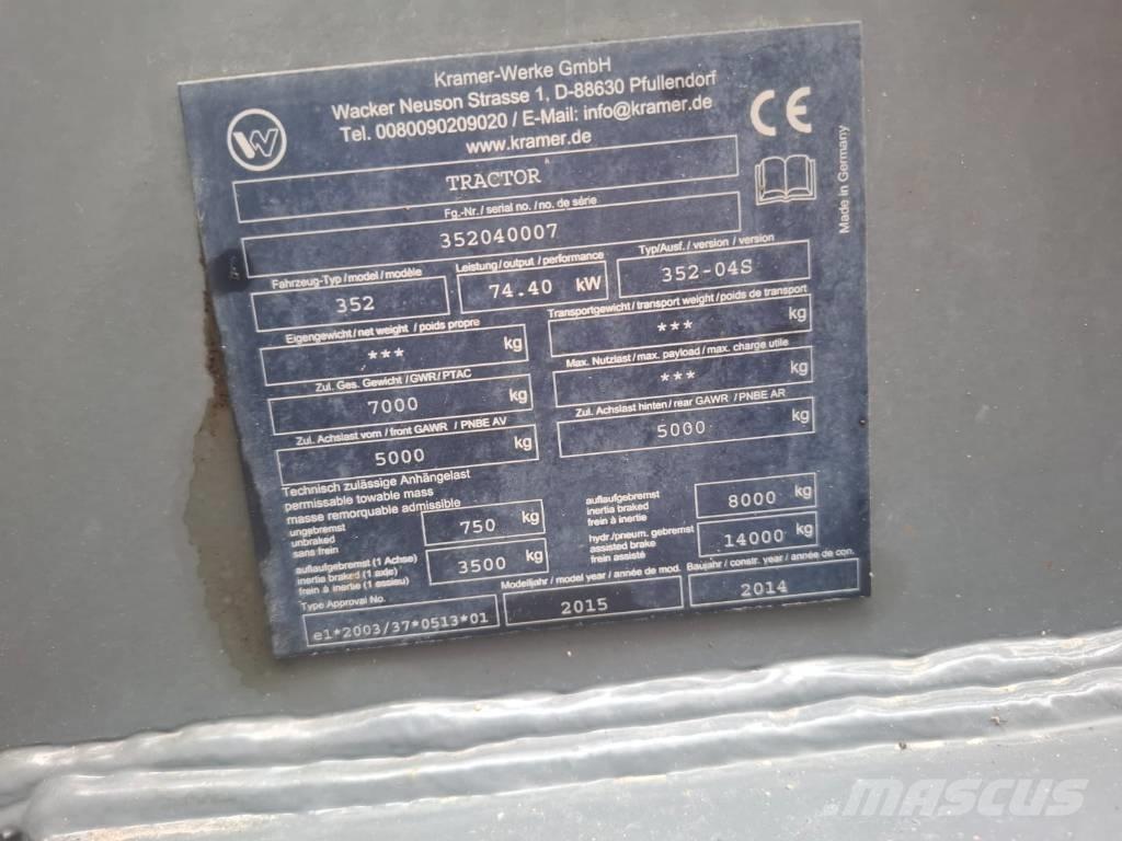 Kramer 8115 Pyöräkuormaajat