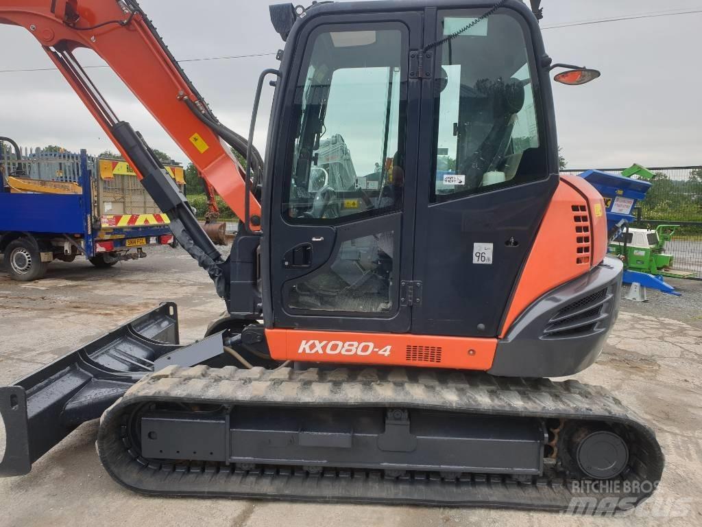 Kubota KX 080-4 Midikaivukoneet 7t - 12t