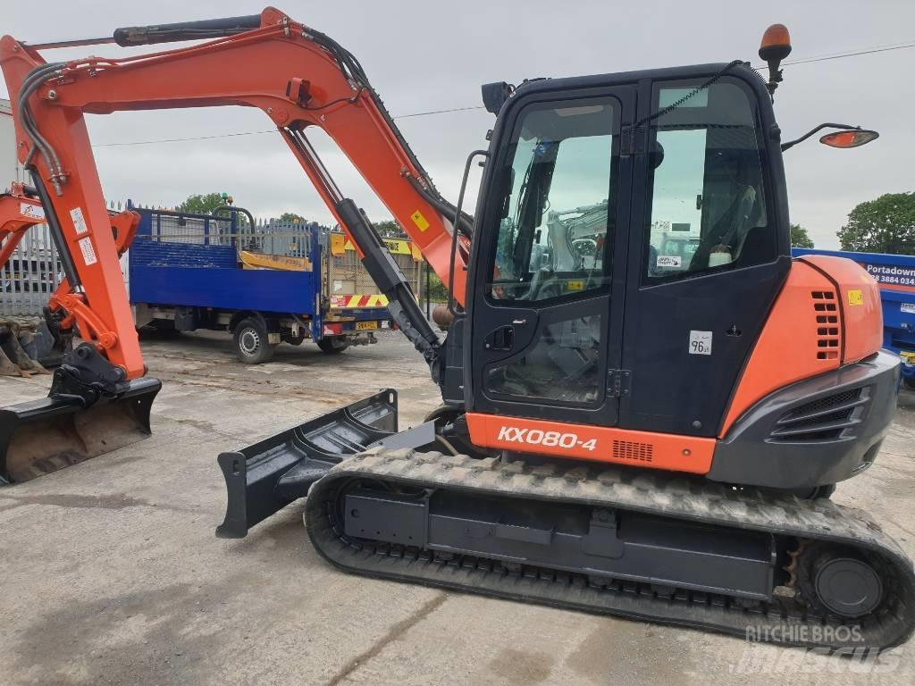 Kubota KX 080-4 Midikaivukoneet 7t - 12t