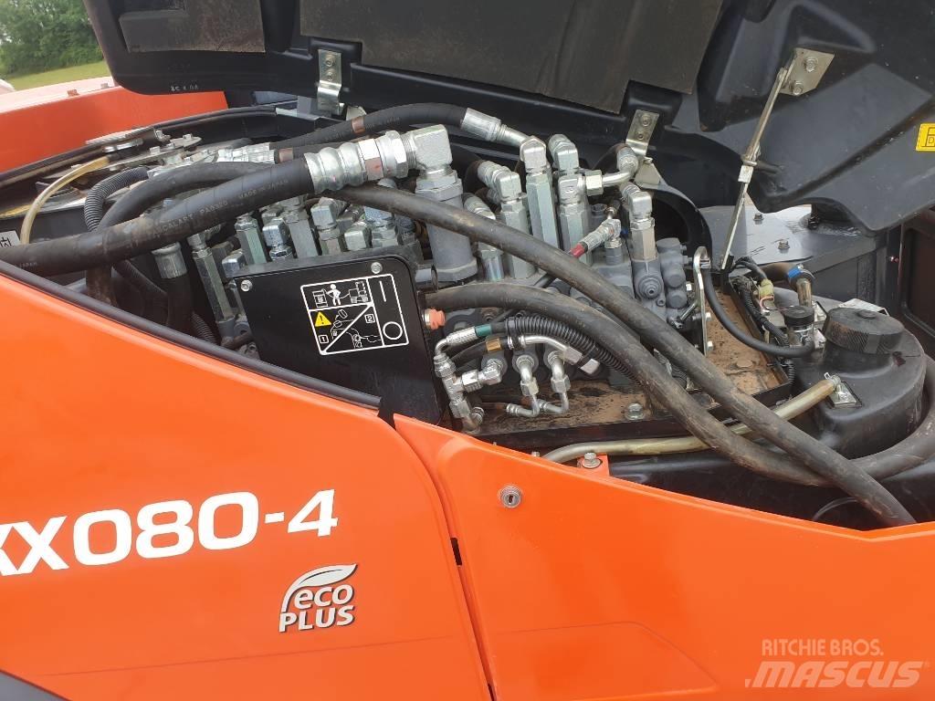 Kubota KX 080-4 Midikaivukoneet 7t - 12t