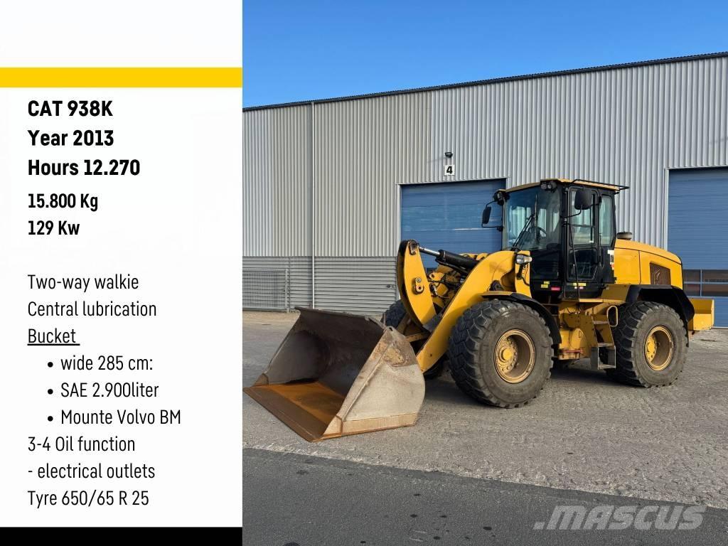 CAT 938 K Pyöräkuormaajat