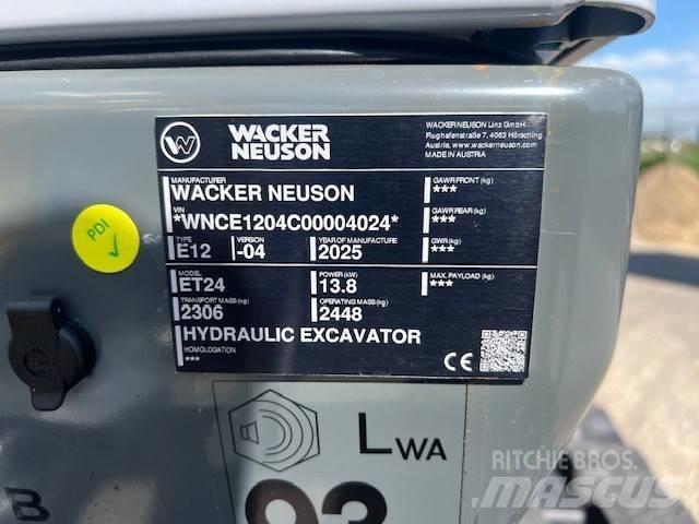 Wacker Neuson ET 24 Telakaivukoneet