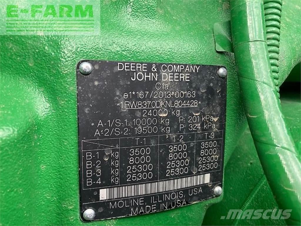 John Deere 8rx370 Traktorit