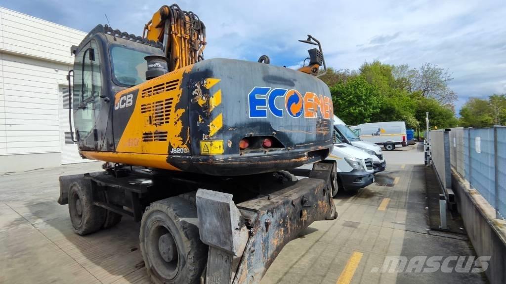 JCB JS 200 W Pyöräkaivukoneet