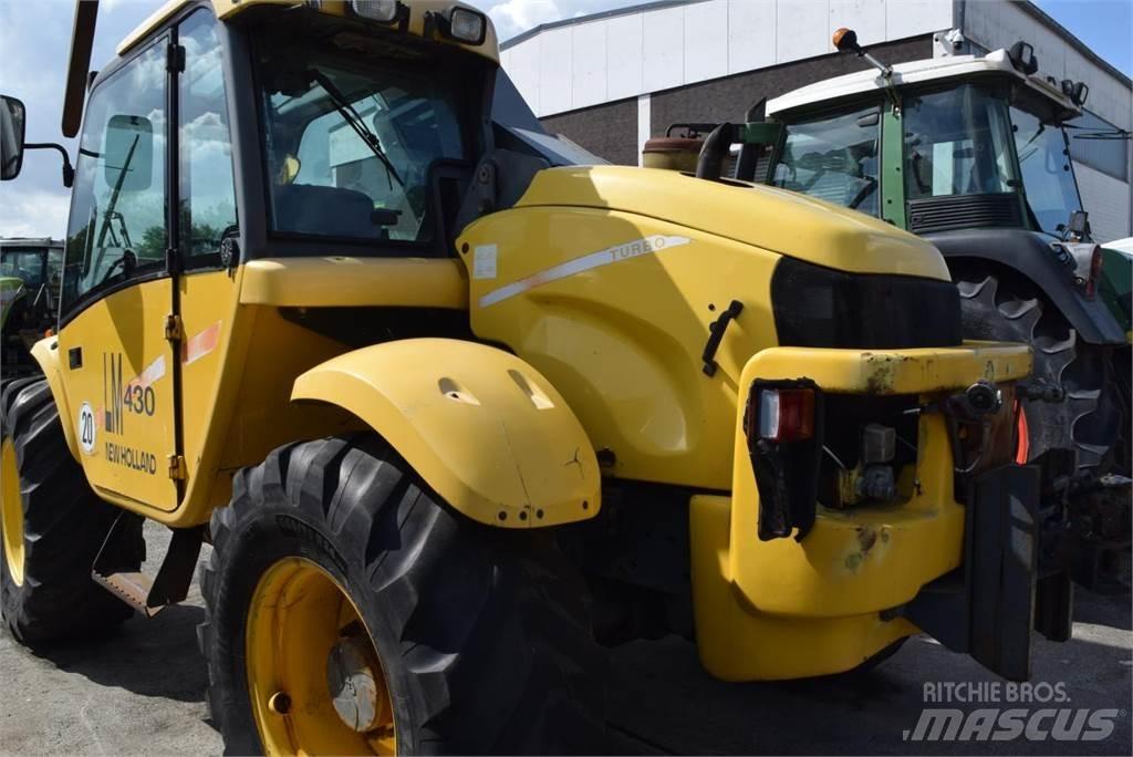 New Holland LM 430 Teleskooppipuominostimet