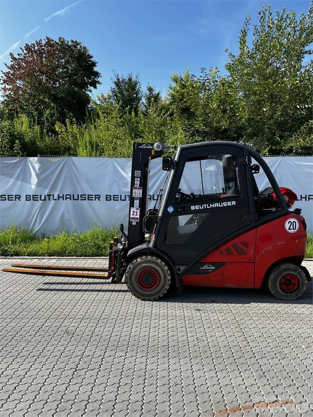 Linde H25T/600 Nestekaasutrukit