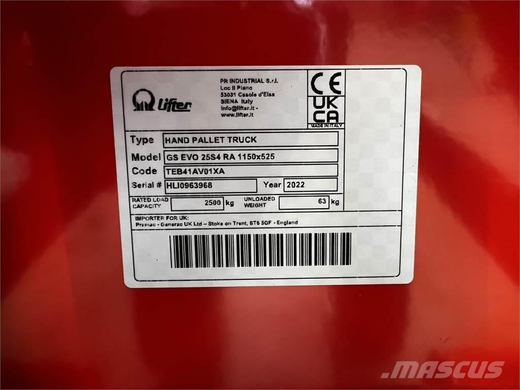 Pramac GS EVO 25 Pumppukärryt