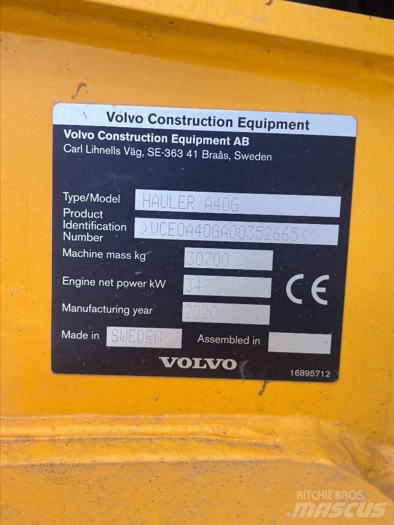 Volvo A40G Dumpperit