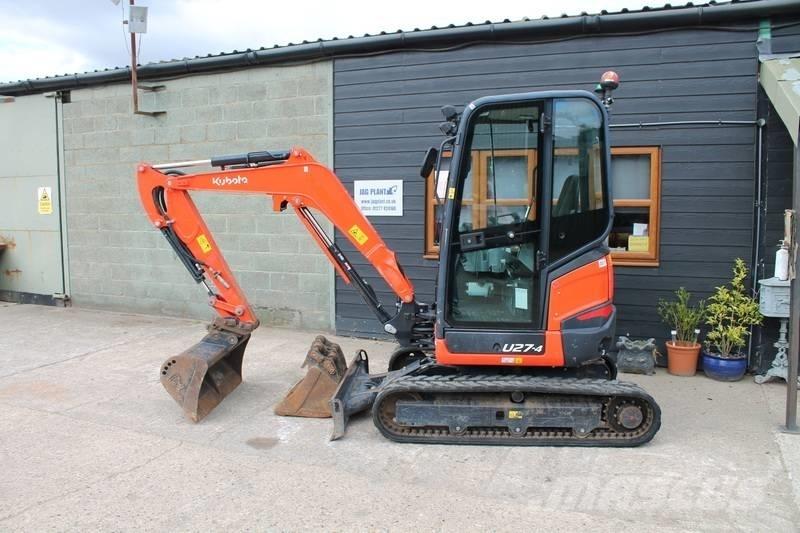 Kubota U 27-4 Minikaivukoneet < 7t