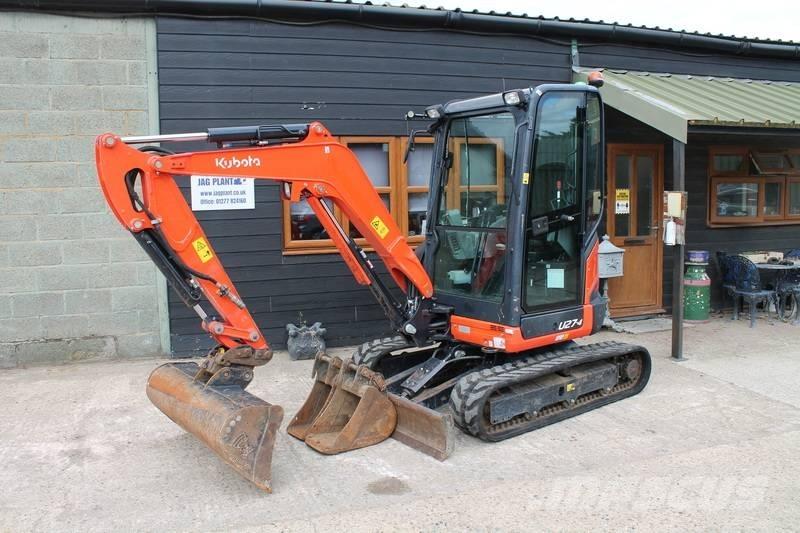 Kubota U 27-4 Minikaivukoneet < 7t