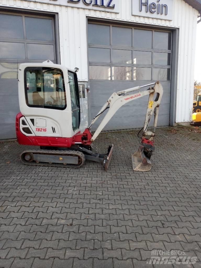 Takeuchi TB 216 Minikaivukoneet < 7t