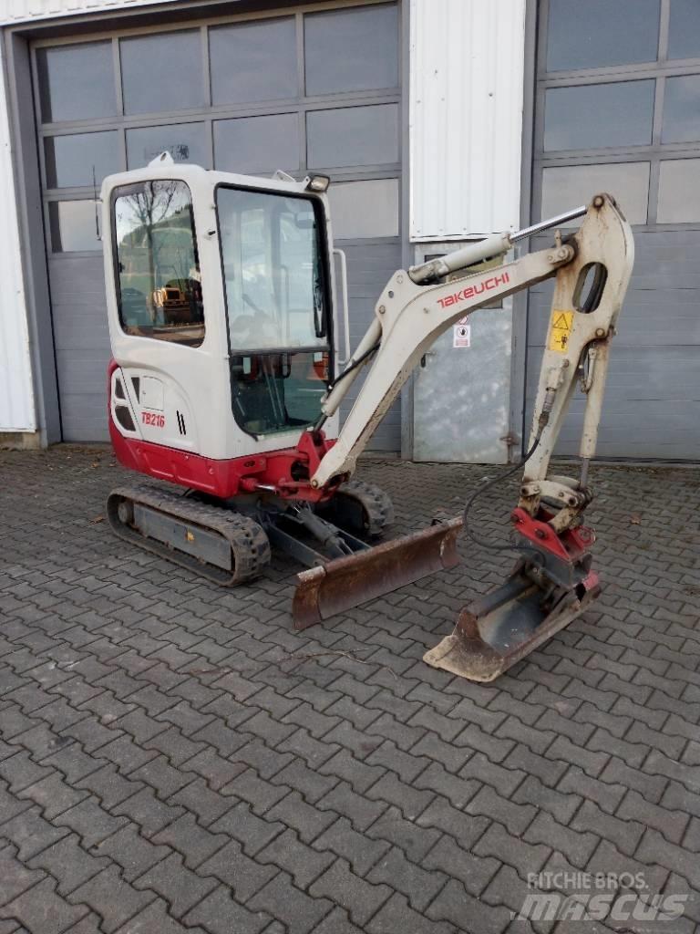 Takeuchi TB 216 Minikaivukoneet < 7t