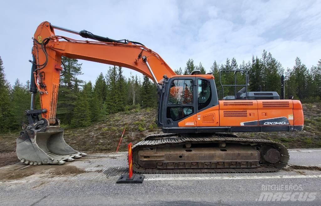 Doosan DX 340 LC Telakaivukoneet