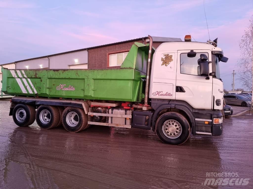 Scania R 480 8X4 Nostovarsi-vaihtolavakuorma-autot