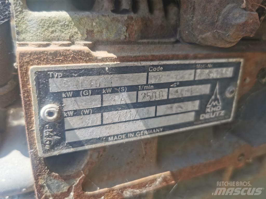 Deutz F4L1011 ENGINE Moottorit