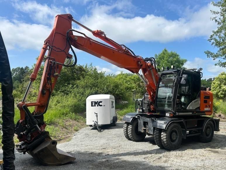 Hitachi ZX 145 W-6 Pyöräkaivukoneet