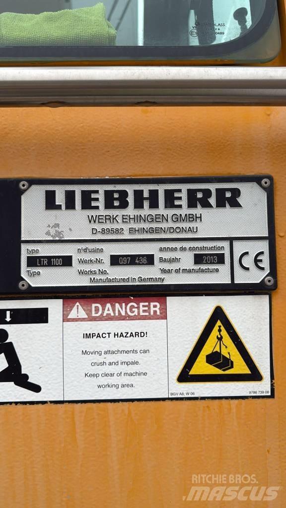 Liebherr LTR1100 Tela-alustaiset nosturit