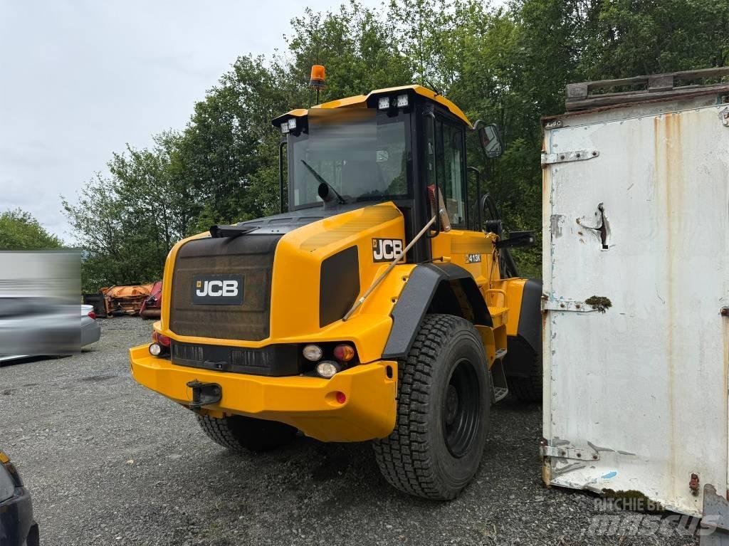 JCB 413K Pyöräkuormaajat