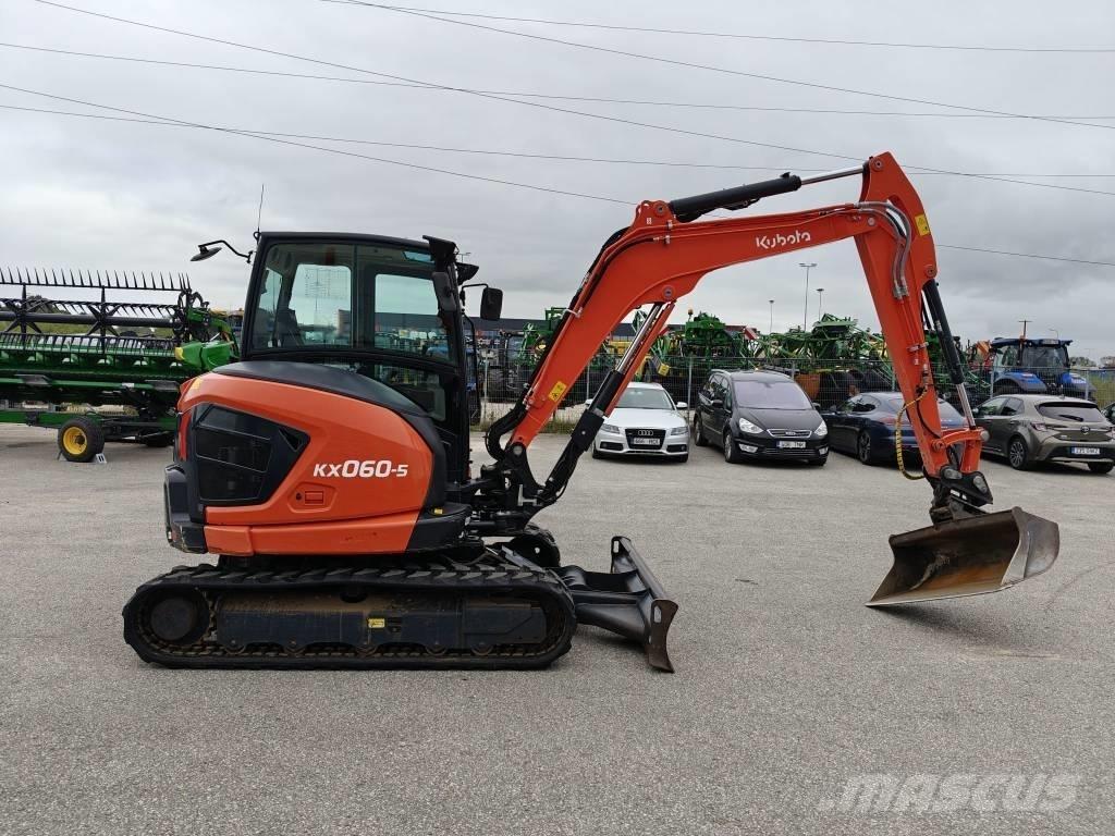 Kubota KX 060-5 Minikaivukoneet < 7t