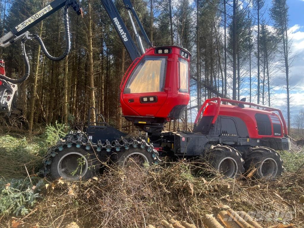 Komatsu 901 XC Harvesterit