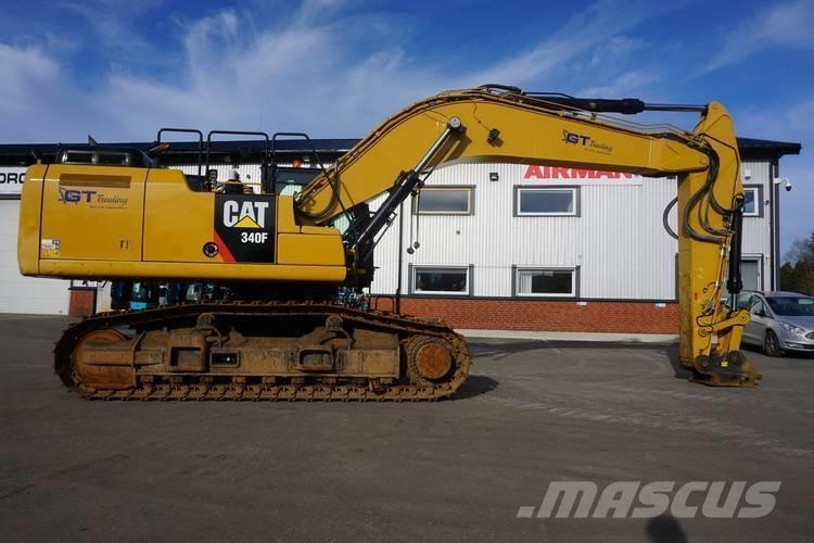 CAT 340 Telakaivukoneet