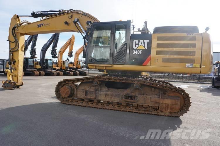CAT 340 Telakaivukoneet