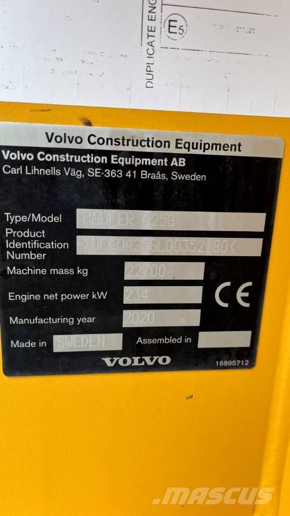 Volvo A25G Maansiirtoautot