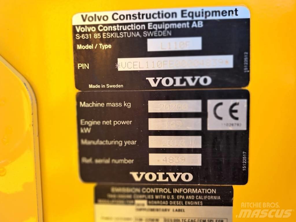 Volvo L 110 F Pyöräkuormaajat